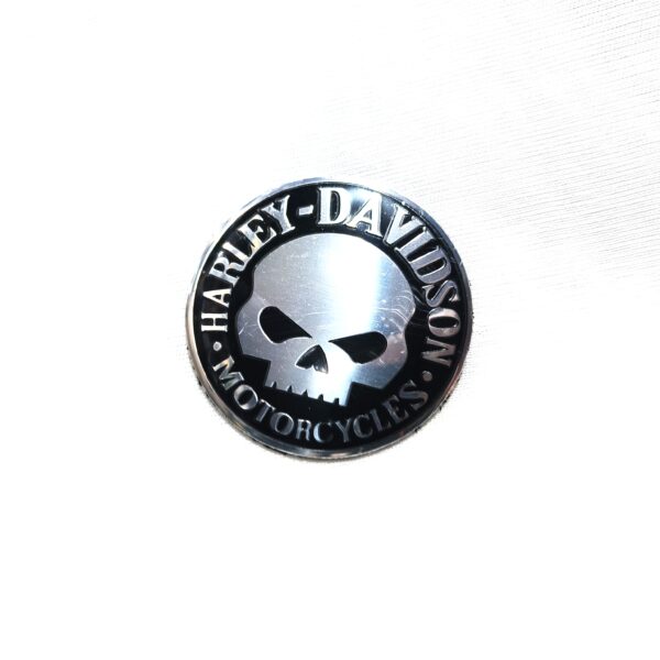 Harley Davidson Skull Aluminum Logo - Image 3