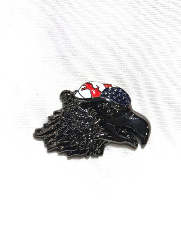 Eagle black Harley Davidson logo metal