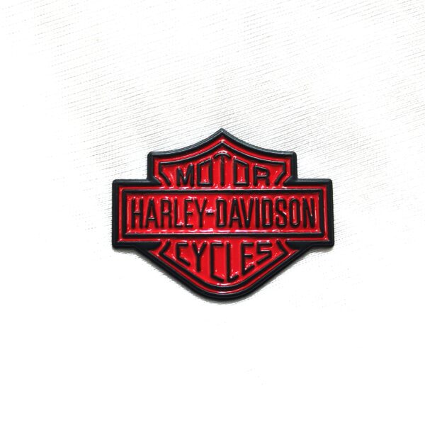 Motor Harley Davidson cycles logo red