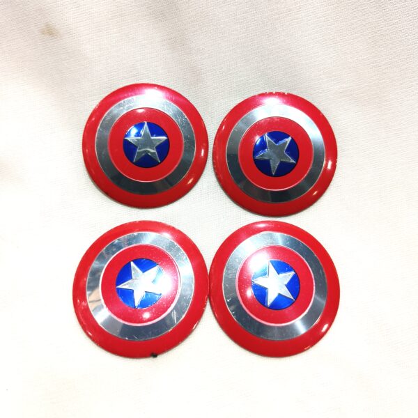 Captain America logo set of 4 - Image 2