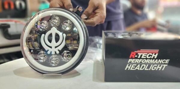 Khanda  R tech headlight royal enfield - Image 9