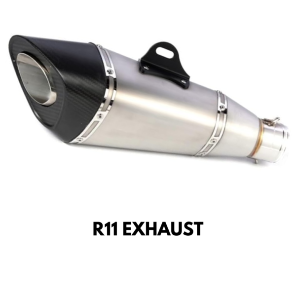 R11 single-outlet Muffler Exhaust