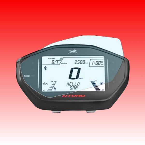 NTORQ Meter Cover Tempered Glass
