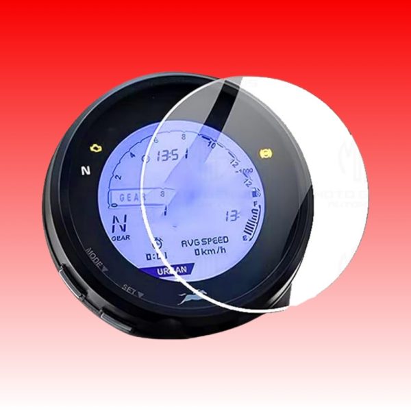 TVS-ronin Meter Cover Tempered Glass