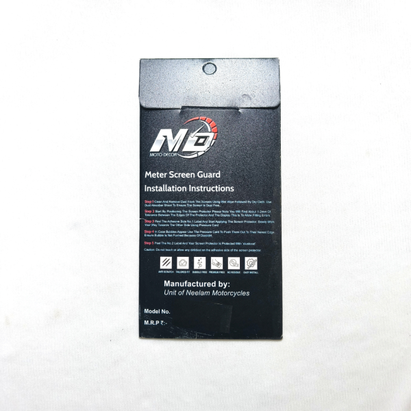 KTM-RC-200-BS6 Meter Cover Tempered Glass - Image 2