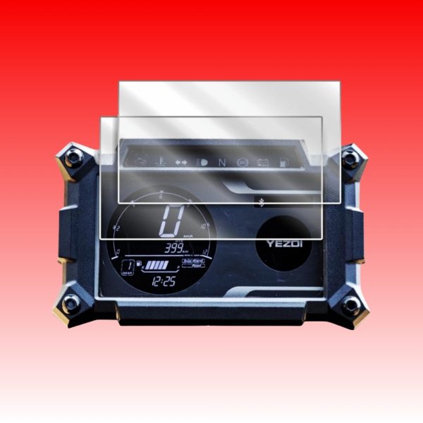 YEZDI-ADVENTURE Meter Cover Tempered Glass